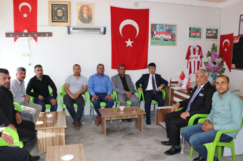Kaymakamımız, Aticiler Sosyal Yardımlaşma Ve Dayanışma Derneğini Ziyaret Etti.